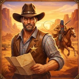 Symbol von Fluchtspiele:Ruhm des Sheriffs